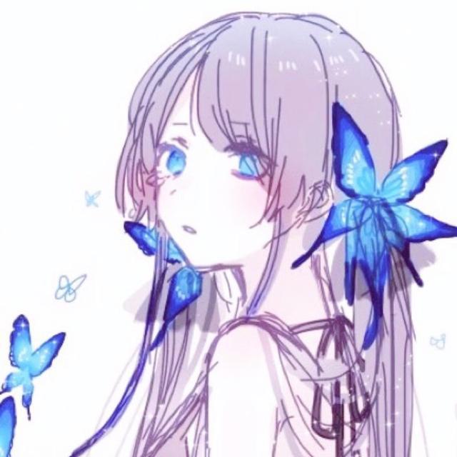 超甜二次元小仙女三人闺蜜头像，一直到彩虹尽头，也绝不分离！