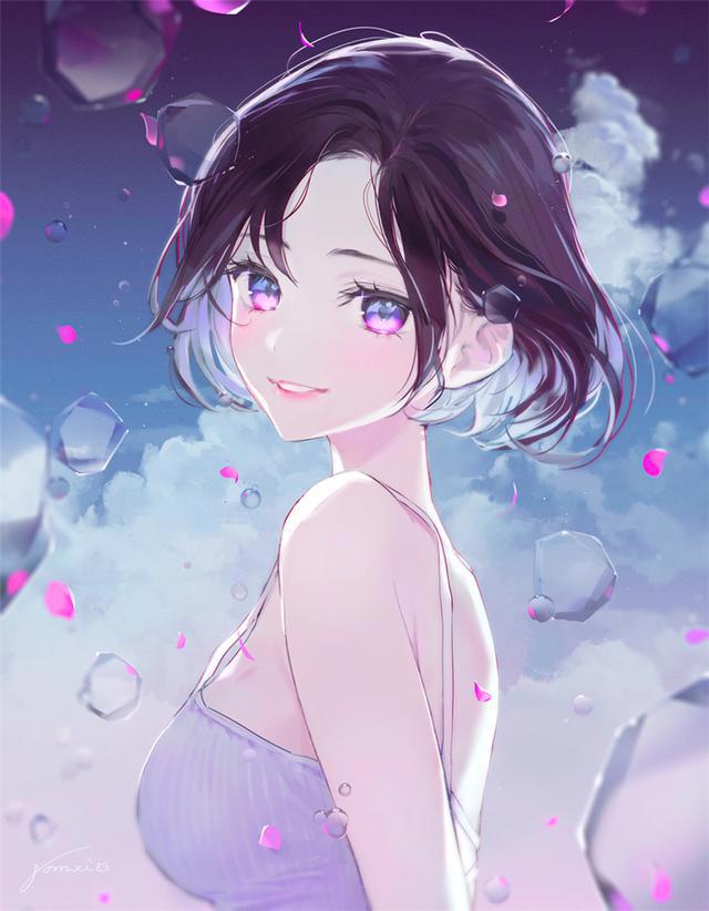 兼具可爱帅气！波波头特辑二次元女生头像