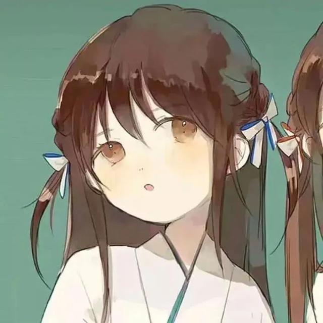 头像：闺蜜头像，动漫版~超级好看可爱