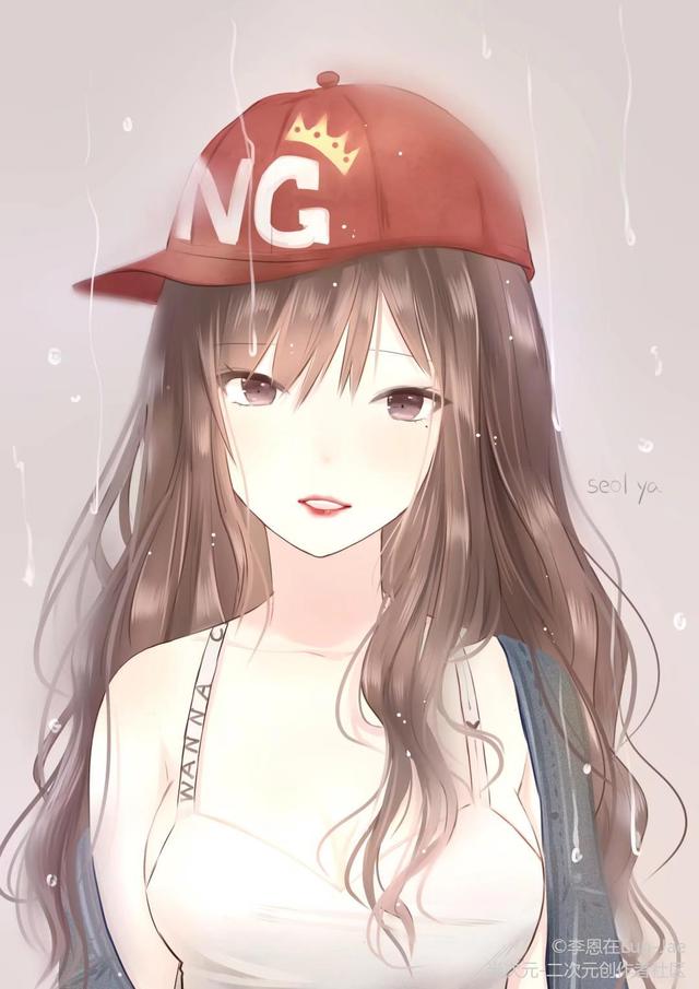 动漫女生头像：千山万水就当伏笔，总会遇到姗姗来迟的你