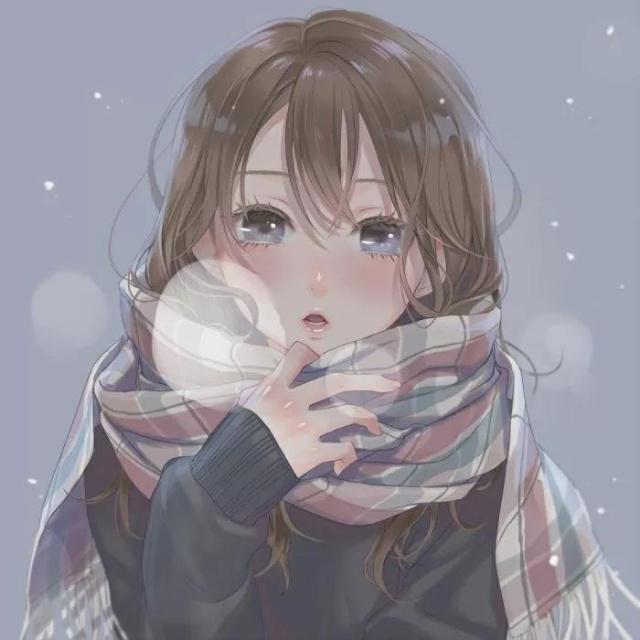 动漫女生头像丨不过是糟糕的一天而已