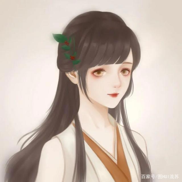 小清新女生卡通头像