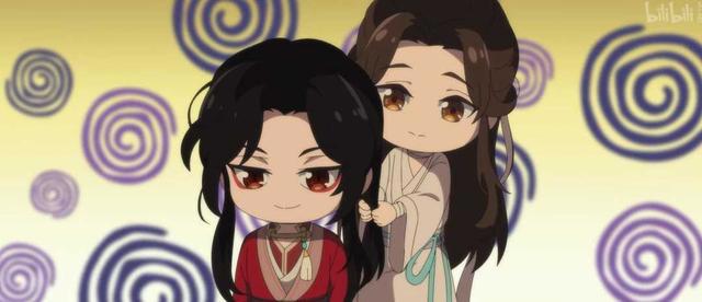 《天官赐福》:花城和谢怜牛车相遇,菩荠观相处最美好的时光!