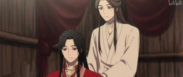 《天官赐福》:花城和谢怜牛车相遇,菩荠观相处最美好的时光!