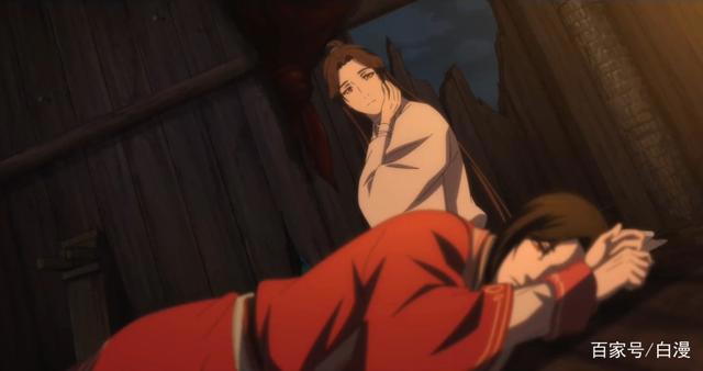 天官赐福:看到谢怜的脖子后,花城的眼神为什么突然变了?