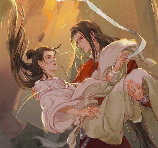 墨香铜臭:《天官赐福》中,花城与谢怜,你更喜欢谁?