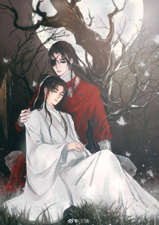 天官赐福：花城爱上谢怜只需惊鸿一瞥，谢怜爱上花城却要百年
