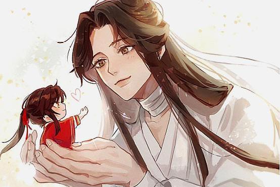 天官赐福，花城为谢怜死过三次，其实怜怜也为他付出了很多