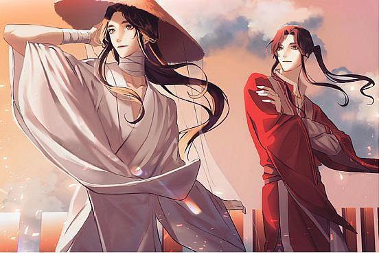 天官赐福，花城为谢怜死过三次，其实怜怜也为他付出了很多