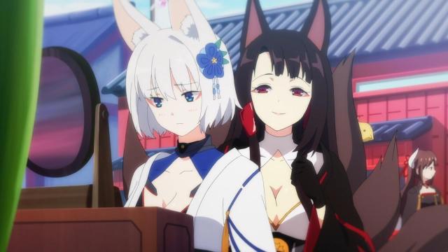 碧蓝航线动画版:欧根深夜潜入加贺的房间,挑拨赤城姐妹的关系