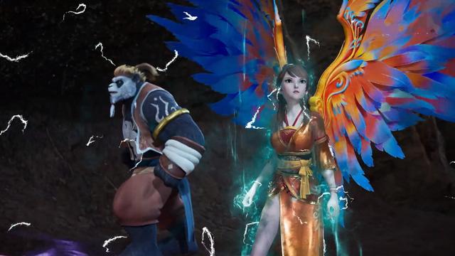 《妖神记》冥灯巨兽吊打肖凝儿,全身捆绑,粉丝:什么时候出手办