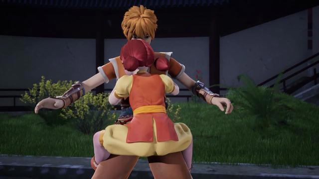 妖神记:聂离把这个动作叫做“背着”,摆明了占肖凝儿的便宜!
