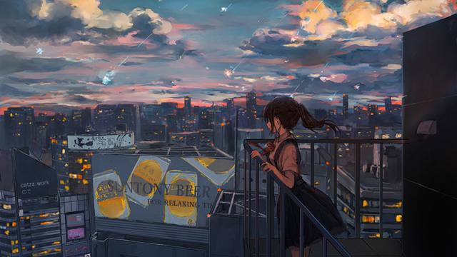 P站美图推荐——夜景特辑