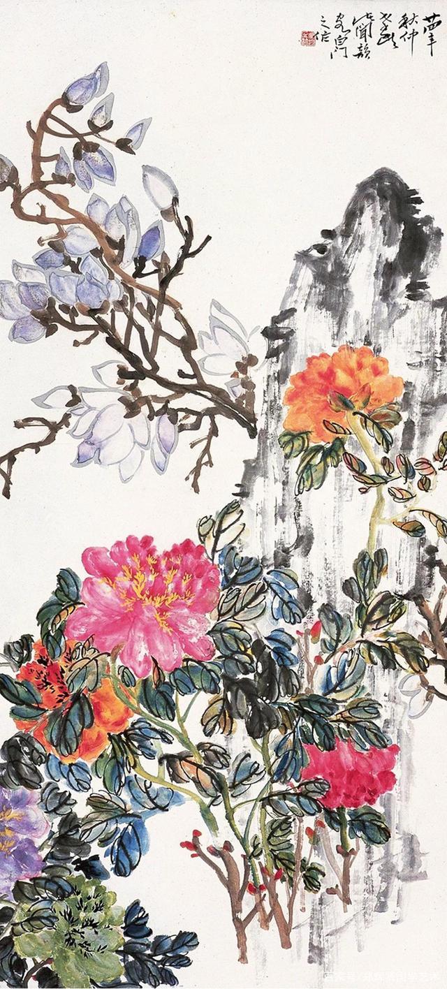 花香水影情犹幻,月色虚空梦亦真,法相庄严缭绕渡迷津