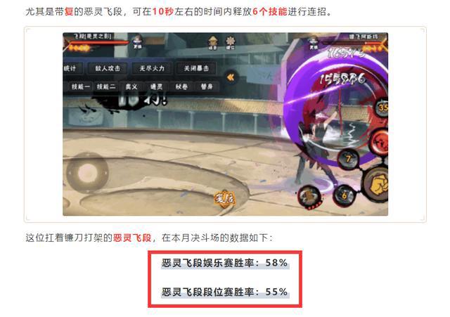 火影忍者手游:博人传黑土胜率不足50%,恶灵飞段数据完胜!