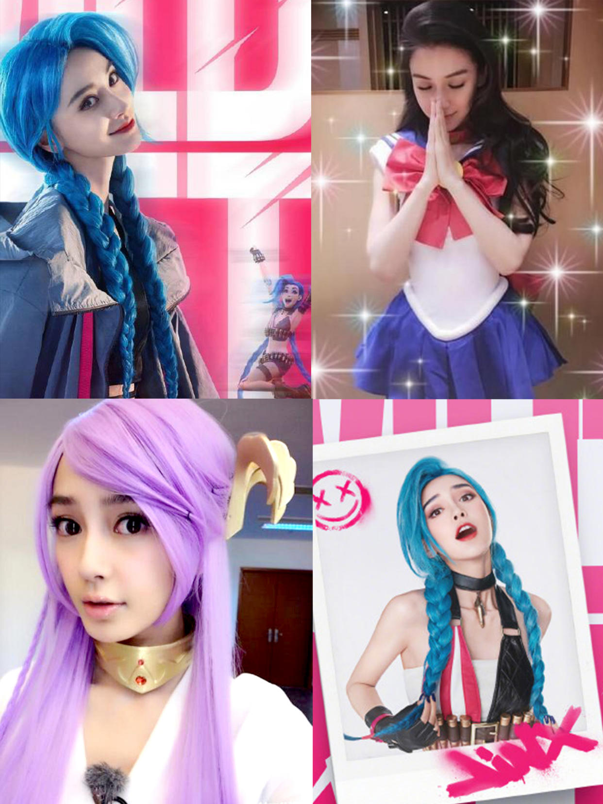 明星cos过的二次元角色,网友:神还原,突破了次元壁!