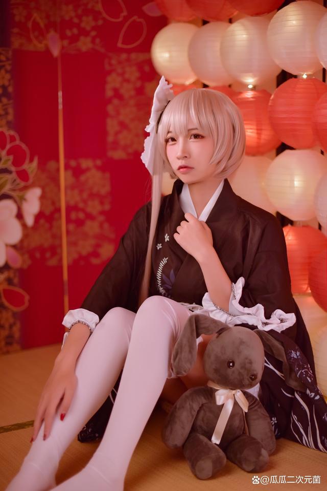 二次元Cos丨穹妹·和服丨二佐Nisa