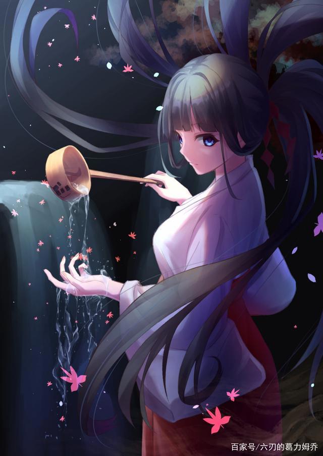 周末的福利！那些唯美的二次元红白巫女！