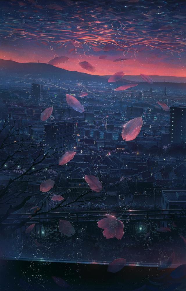 Pixiv：绝美风景插画