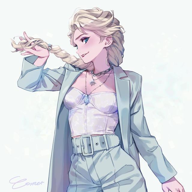 Pixiv：英姿飒爽的女性角色