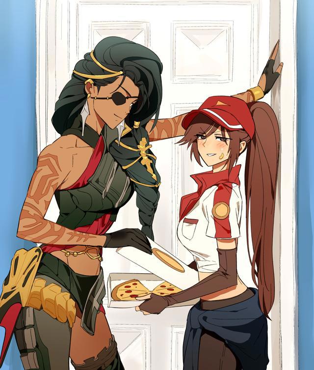 Pixiv：英姿飒爽的女性角色