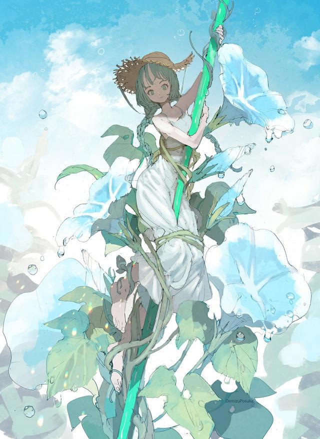 P站美图推荐——画师出水ぽすか特辑