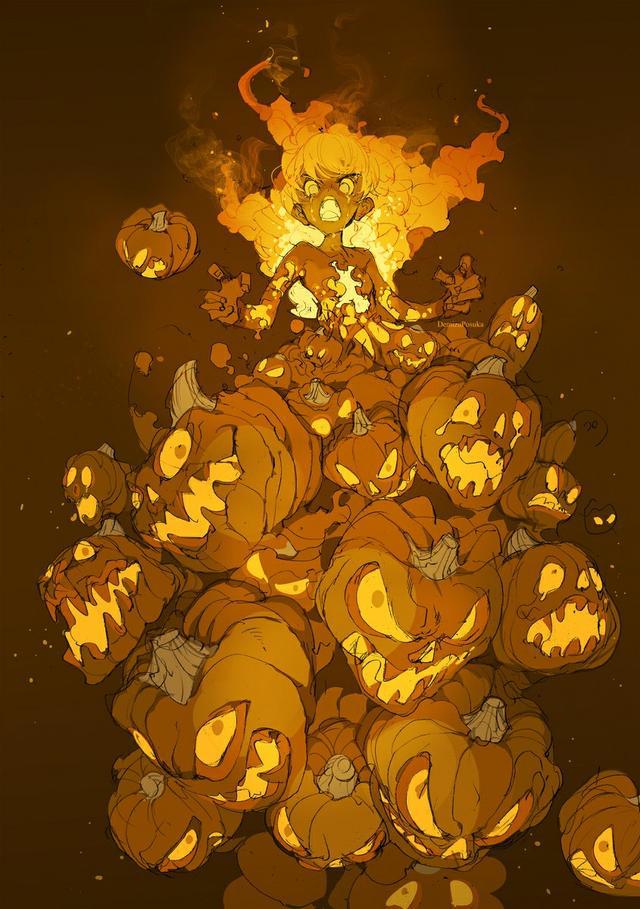 P站美图推荐——画师出水ぽすか特辑