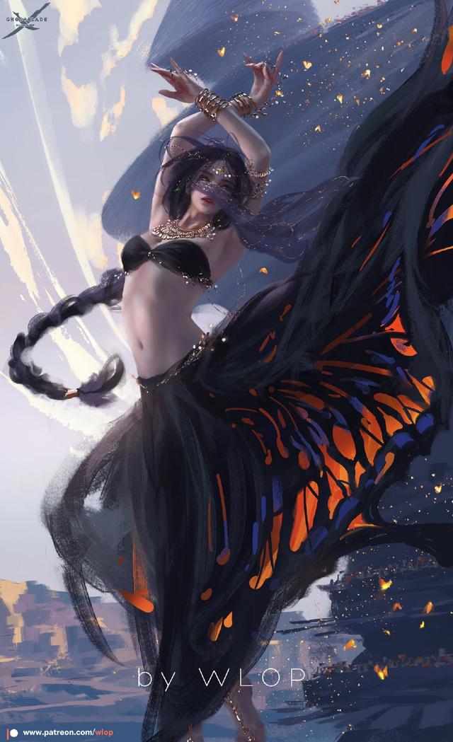 P站热画师推荐：这里没有网友表示，就是不油腻的师姐