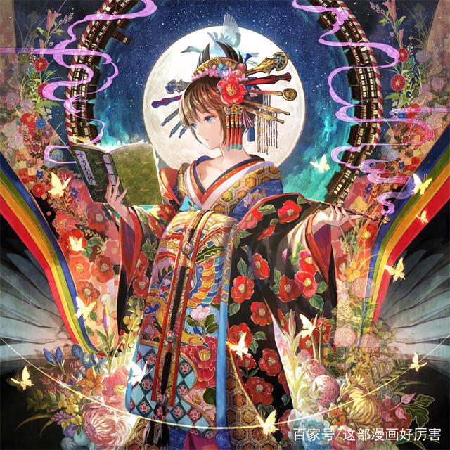 P站画师藤原为何被众人追捧？这些作品证明她在色彩的巅峰造诣！
