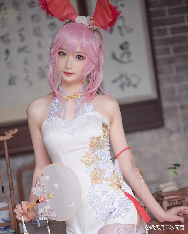 二次元Cos丨八重樱·桃源恋歌丨南宫
