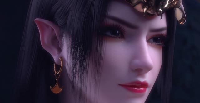 斗破苍穹：美杜莎女王再次出现，上半身细节曝光，颜值太绝了