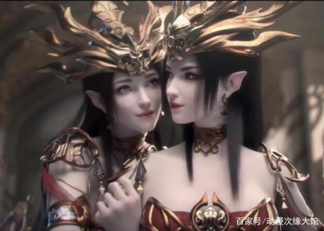 斗破苍穹：双生美杜莎，颜值碾压一切国漫女神，你选姐姐还是妹妹