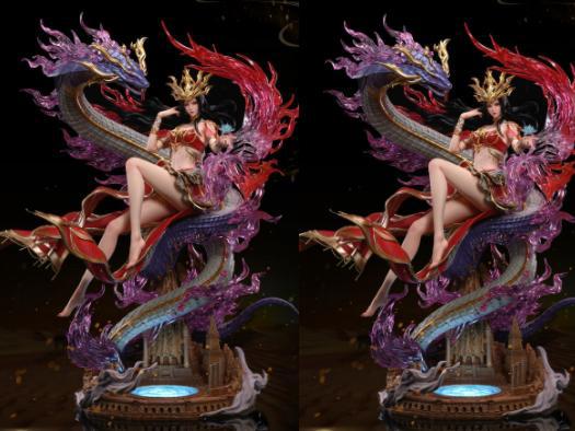 《斗破》美杜莎女王又一手办上线，腿部线条好绝，是心动的感觉