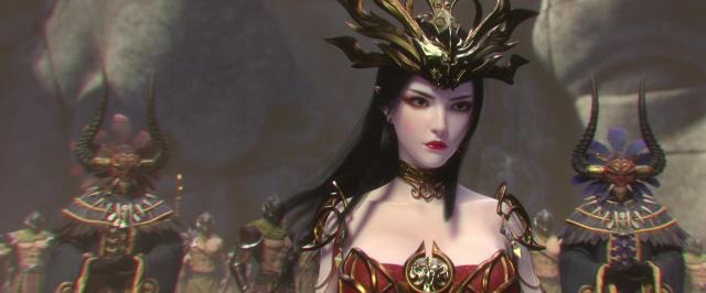 《斗破苍穹》美杜莎女王惊艳亮相，动画版最美实至名归