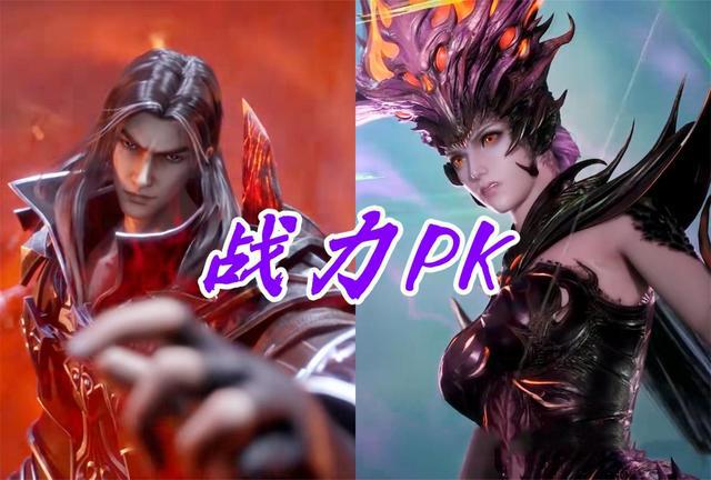 唐晨和比比东谁更强?双生武魂和炸环的比拼,神位成了关键因素