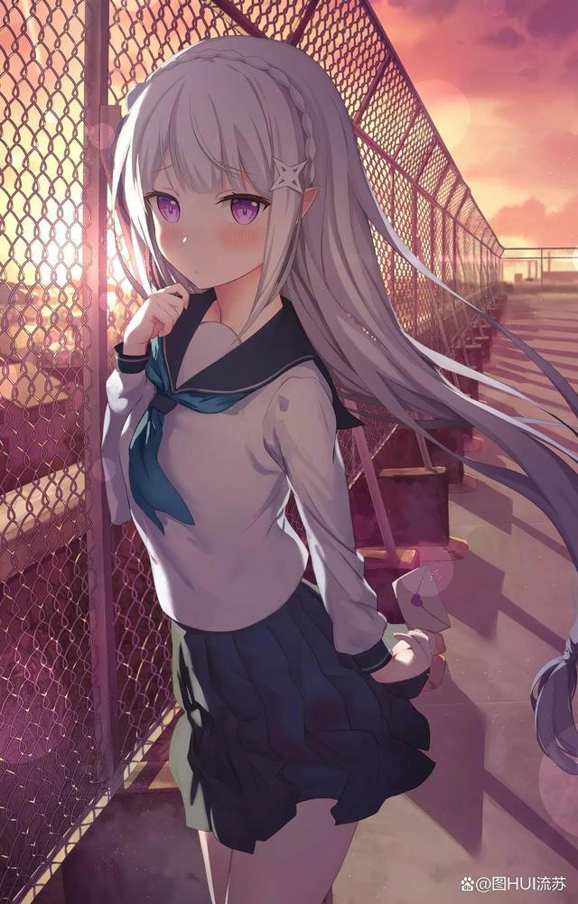 今日二次元少女壁纸美图
