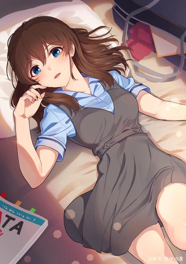 二次元动漫美图画师国庆假期马上结束，可我爱你的心满满！