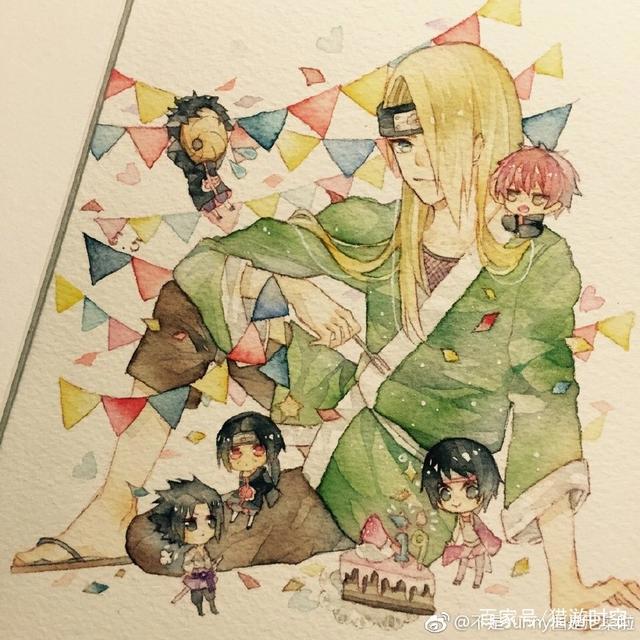 火影忍者：8张迪达拉超萌超可爱的美图，看到最后一张真想抱一抱