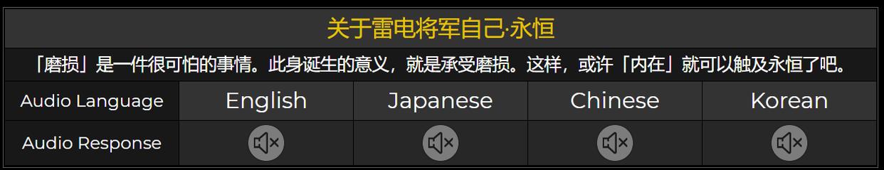 原神:雷电将军真的是双重人格?角色语音爆料,抽一个等于收两个