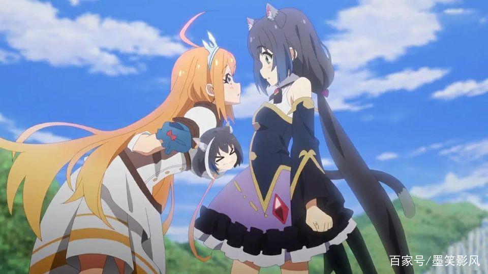《公主连结!Re:Dive》中三个呆萌的女主角!