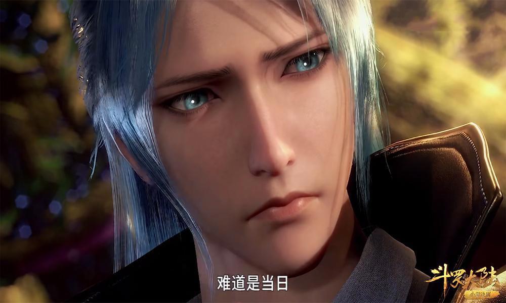 斗罗大陆：粉丝自制唐三女儿，颜值比小舞还高，蓝色发型好高级