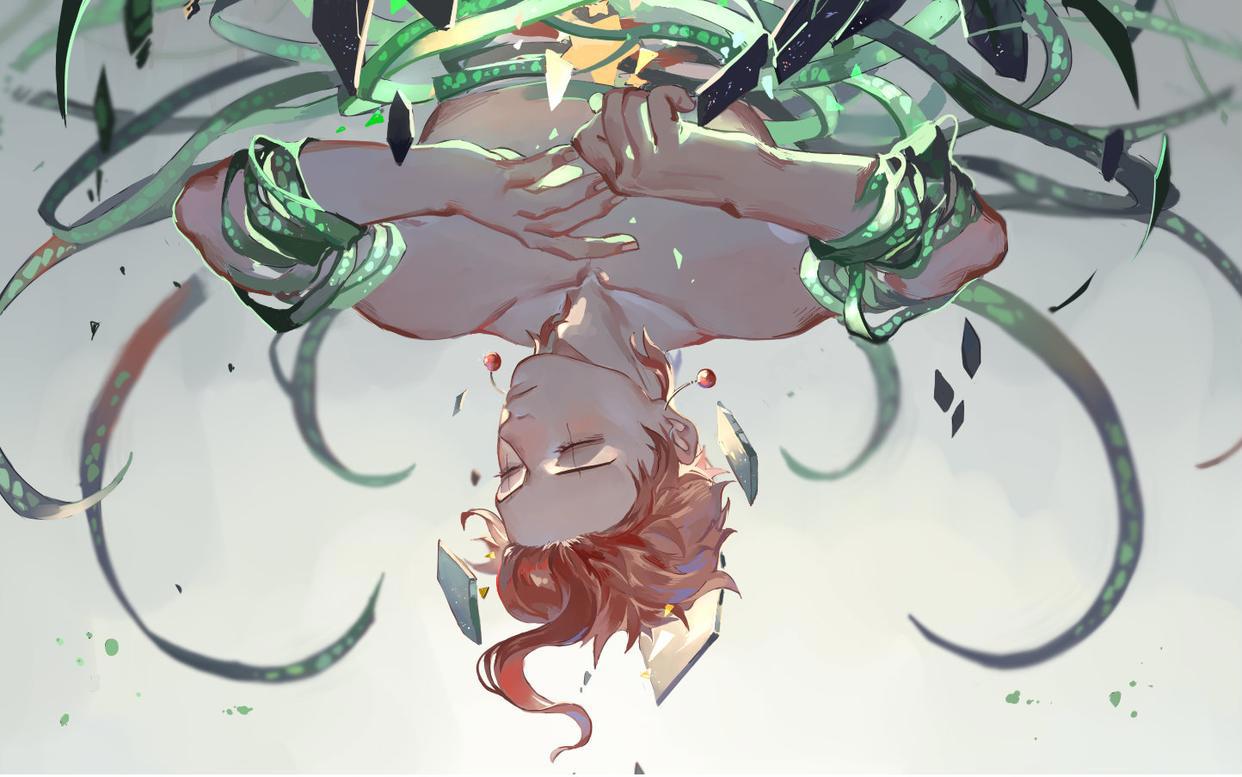 JOJO:“接招吧DIO,半径二十米的的绿宝石水花喷射!”