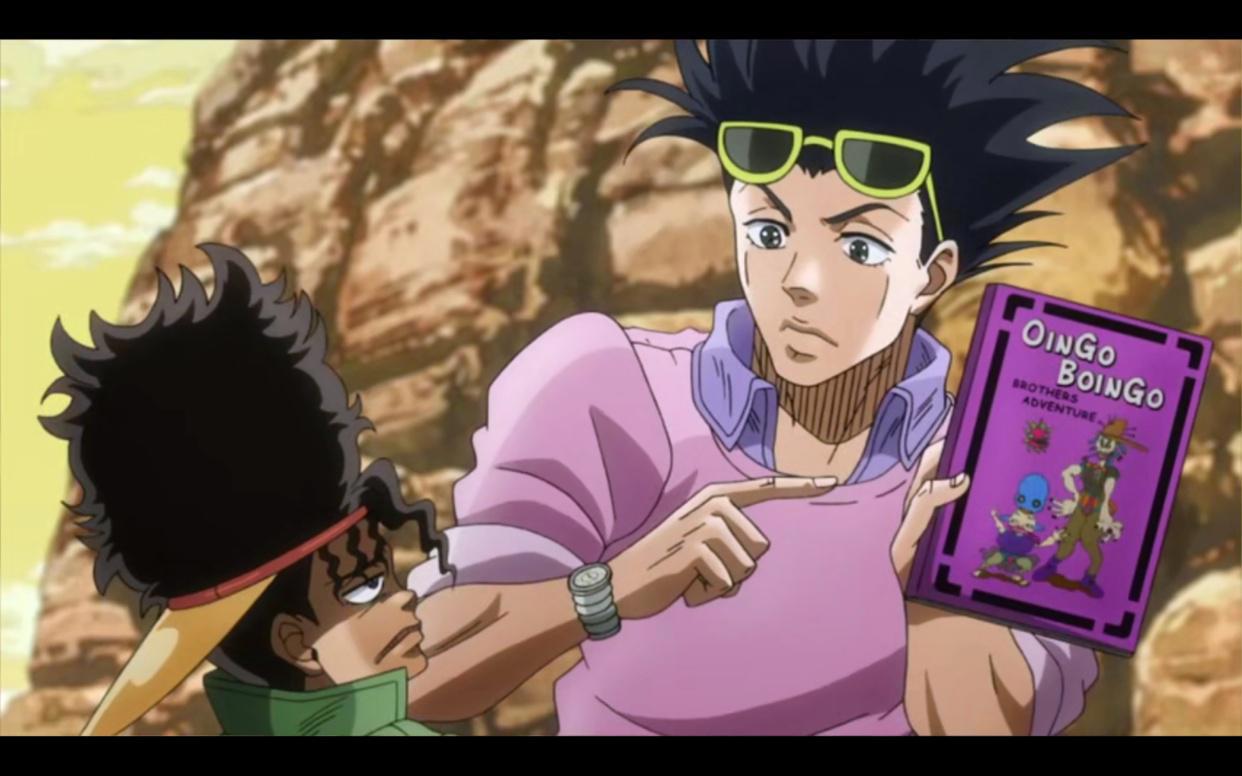 JOJO:学习很重要,学渣花京院平时不好好学习,装X时尴尬掉链子