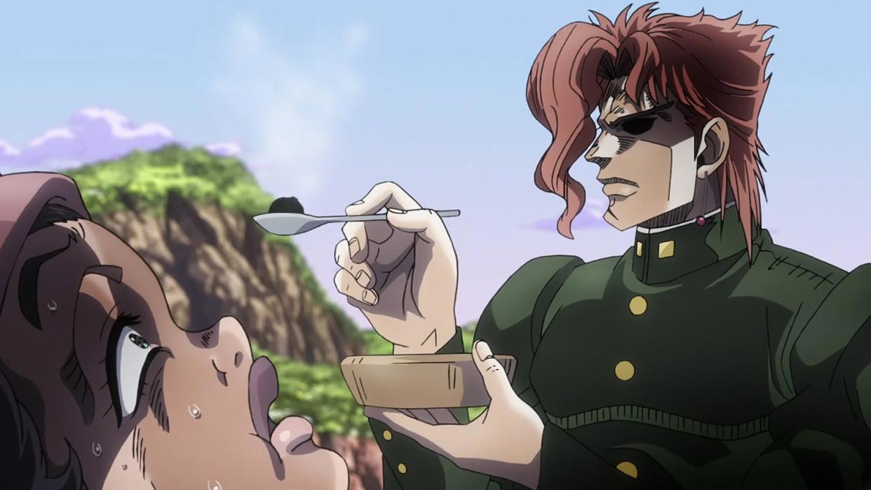 JOJO:花京院名场面,请你吃一碗热乎乎的典明粥