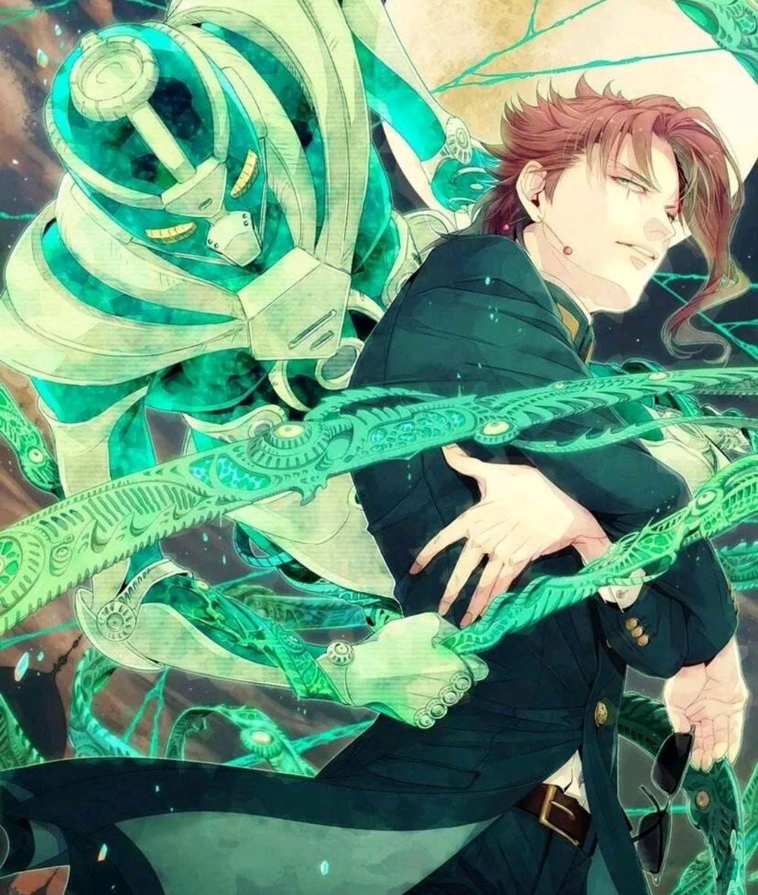 花京院典明:高洁の法皇,最后的绿宝石水花是最绚丽的退场