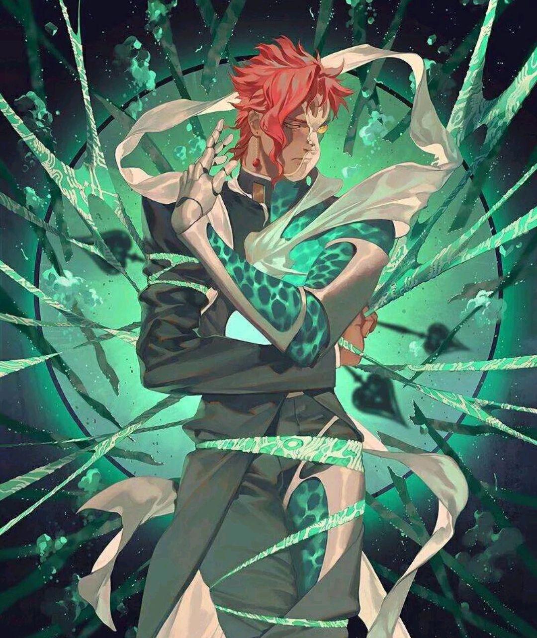 花京院典明：高洁の法皇，最后的绿宝石水花是最绚丽的退场