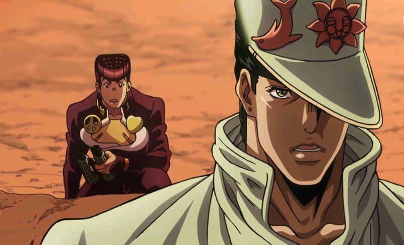jojo中承太郎或是故意受伤,只为仗助成功担起大梁