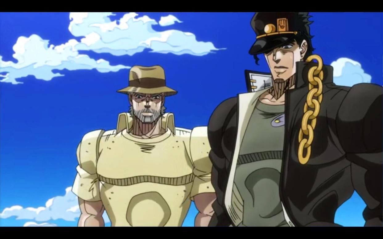 jojo:为什么打dio团站在一起,反倒是亚洲人承太郎个子最高