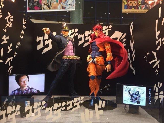 JOJO:195cm的等身承太郎好帅气,网友:去合影都没法同框!