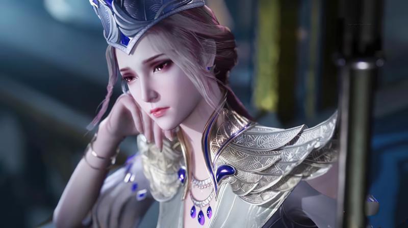 斗罗大陆183集：美人比比东牵手玉小刚，少女形象的比比东登场